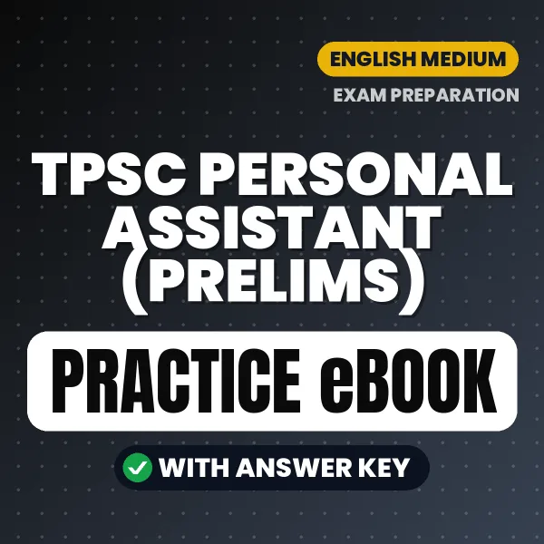 Prepare Smarter for TPSC Personal Assistant (Prelims) Exam – Instant Download PDF Book in English