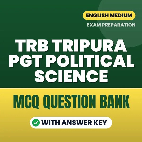 Crack TRB Tripura PGT Political Science Exam with This MCQ Practice Book PDF in English – Instant Download