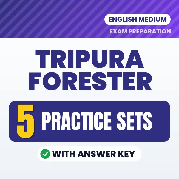 Boost Your Tripura Forester Exam Score with 5 Practice Sets with Answer Key in English – PDF eBook