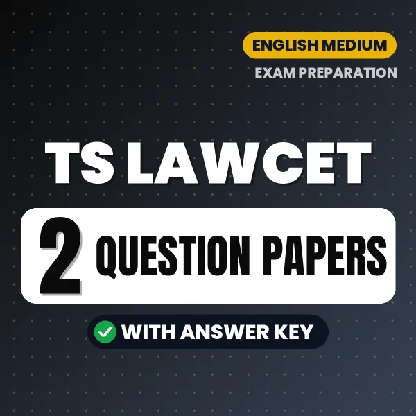 TS LAWCET Exam Question Paper Series (English): 2 Exam-Like Question Papers with Answers