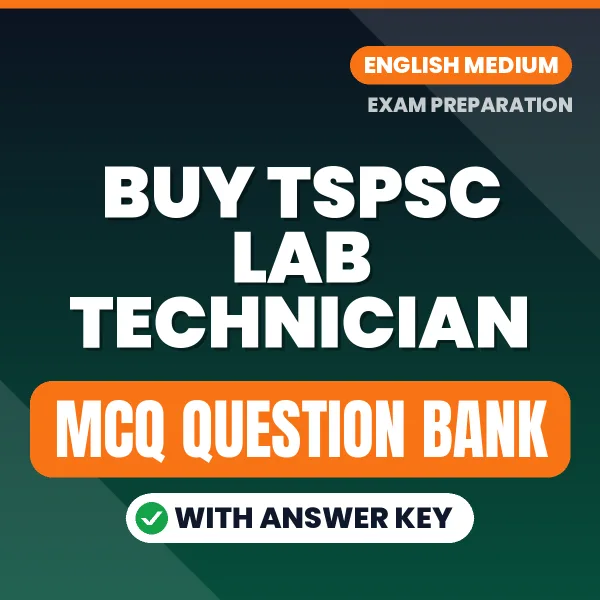 Buy TSPSC Lab Technician Exam Objective Type Questions eBook in English – Latest Pattern MCQ Collection
