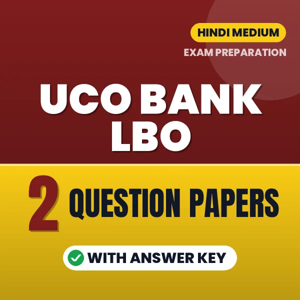 Latest Pattern UCO Bank LBO Question Paper eBook in Hindi – 2 Question Papers with Answer Key for Self-Assessment