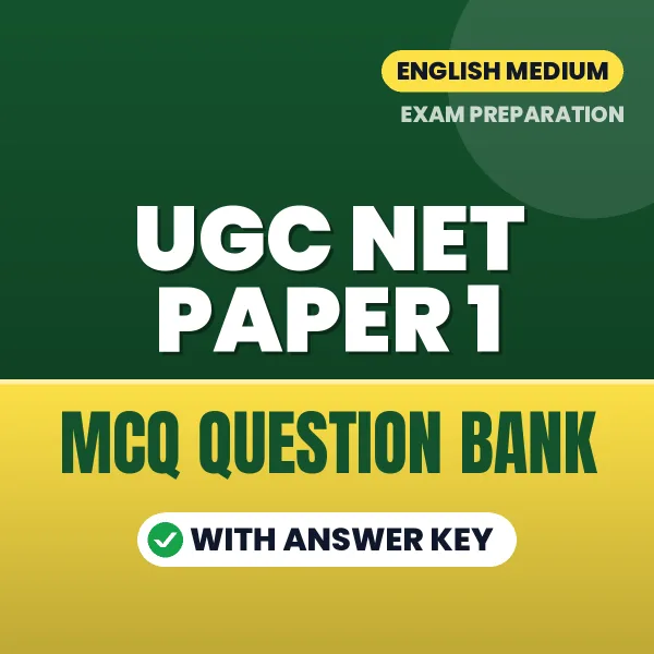 UGC NET Paper 1 Important MCQs with Answers (English) – Digital Question Bank for Exam Preparation