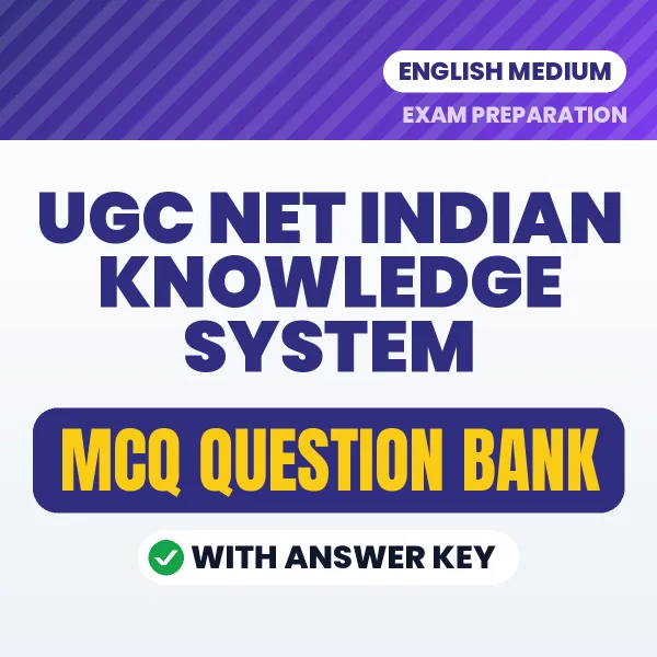 UGC NET Indian Knowledge System MCQ with Answer Key Book PDF in English – Exam-Oriented Objective Questions for Quick Revision