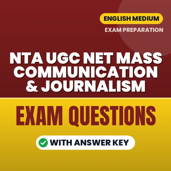 NTA UGC NET Mass Communication & Journalism Study eBook (English): Exam-Oriented Questions with Answers in PDF