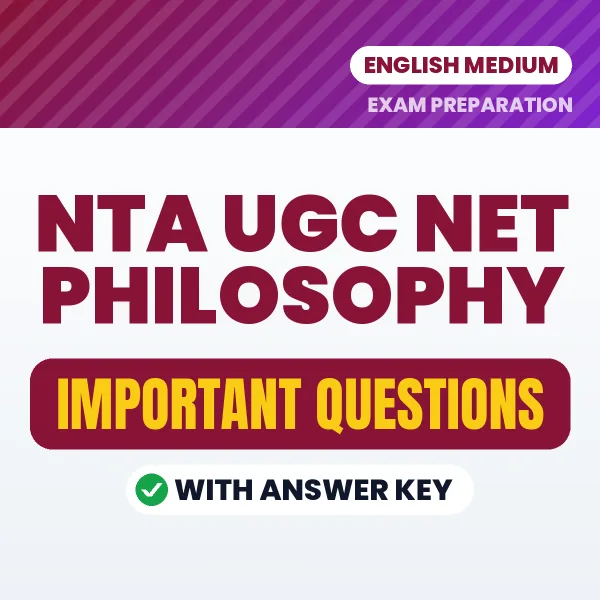 NTA UGC NET Philosophy Exam Guide PDF in English – Important Questions for Quick Revision