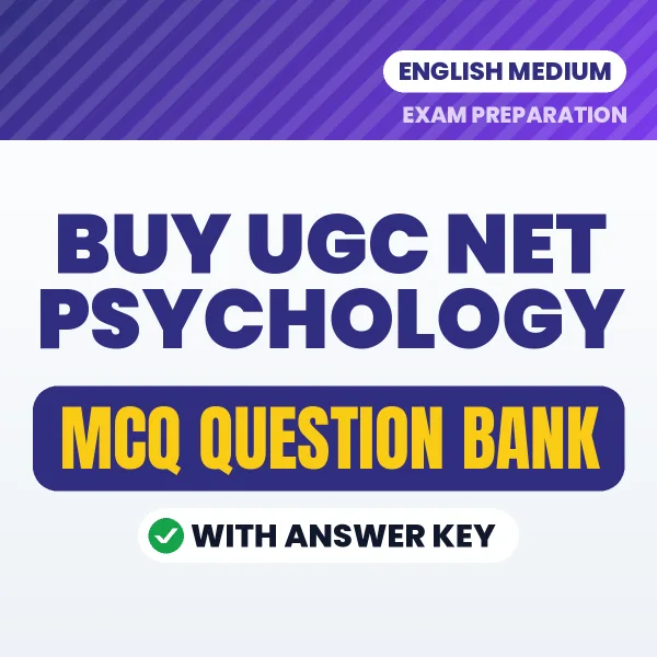 Buy UGC NET Psychology Exam Objective Type Questions eBook in English – Latest Pattern MCQ Collection