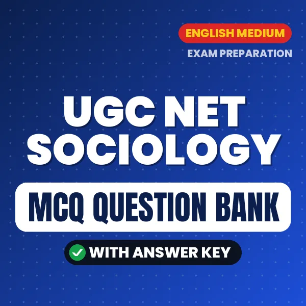 Crack UGC NET Sociology Exam with This MCQ Practice Book PDF in English – Instant Download