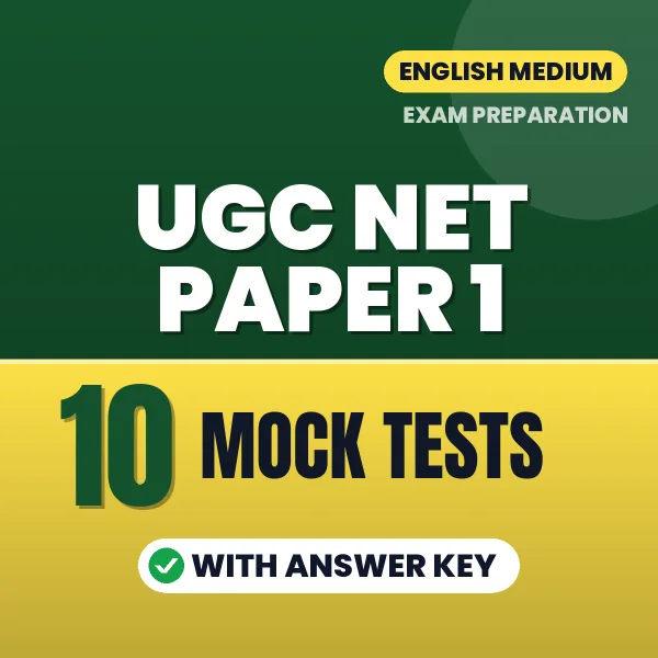 Practice for UGC NET Paper 1 Exam at Home – 10 Mock Tests PDF in English with Answers