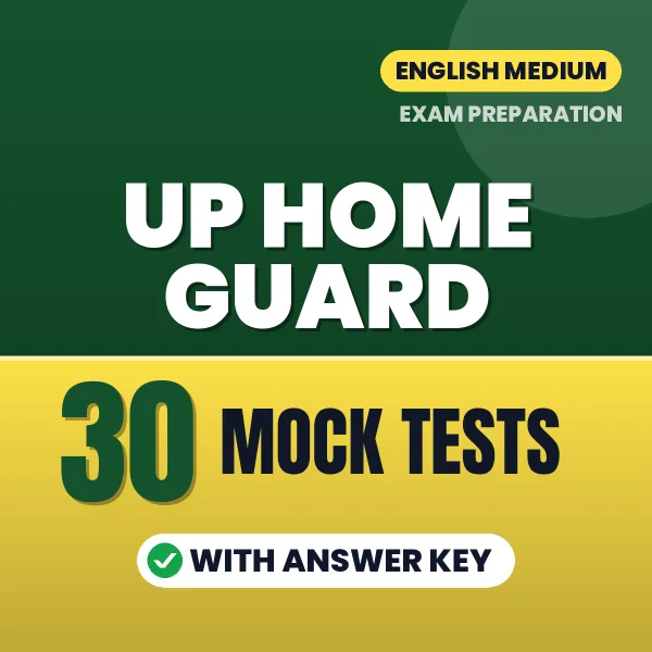 Latest Pattern UP Home Guard Mock Test eBook in English – 30 Mock Tests with Answer Key for Self-Assessment