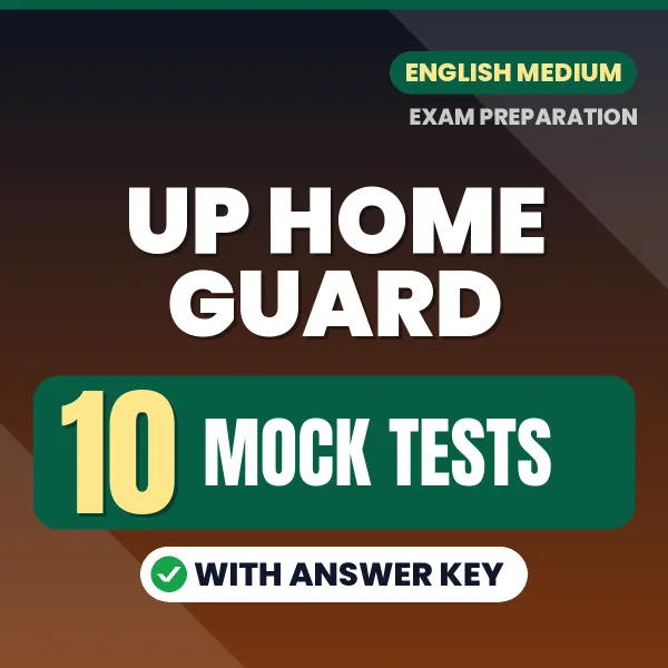 Latest Pattern UP Home Guard Mock Test eBook in English – 10 Mock Tests with Answer Key for Self-Assessment