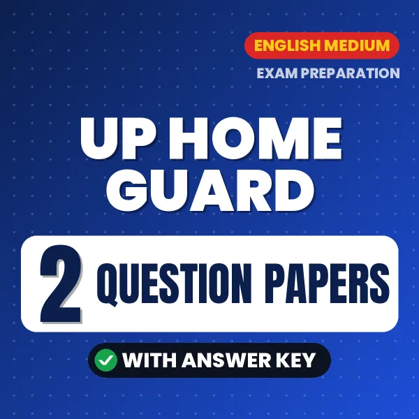 Latest Pattern UP Home Guard Question Paper eBook in English – 2 Question Papers with Answer Key for Self-Assessment