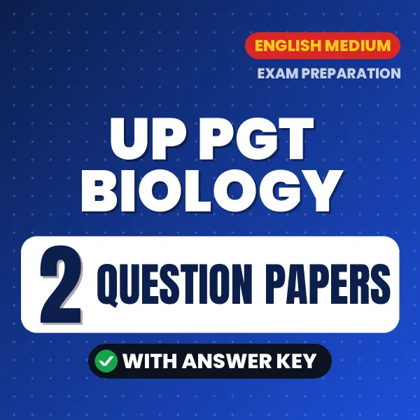 UP PGT Biology Question Paper PDF in English – 2 Full-Length Question Papers with Answer Key