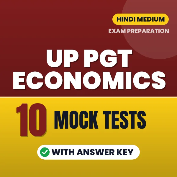 10 Mock Tests for UP PGT Economics Exam in Hindi | Practice eBook with Answer Key – Instant PDF Download