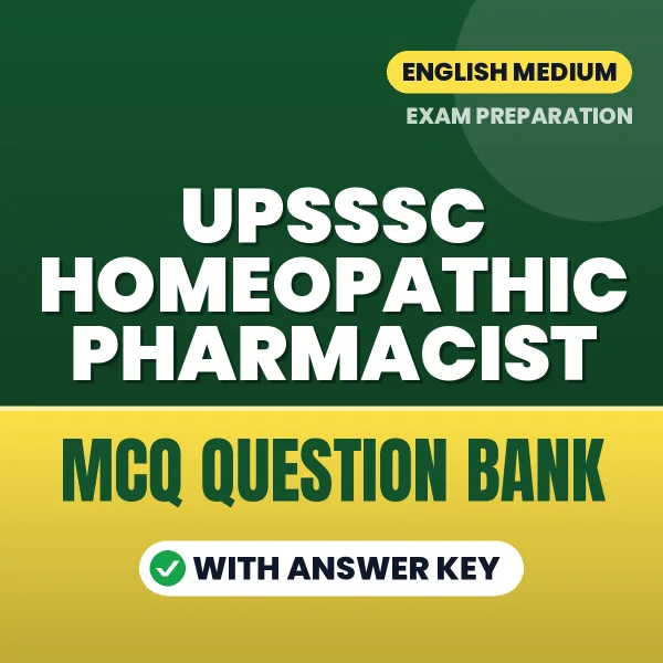 Crack UPSSSC Homeopathic Pharmacist Exam with This MCQ Practice Book PDF in English – Instant Download