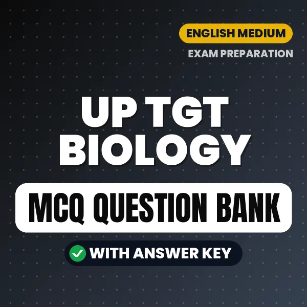 Crack UP TGT Biology Exam with This MCQ Practice Book PDF in English – Instant Download