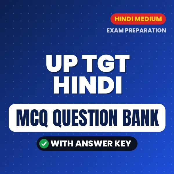 Download UP TGT Hindi Exam MCQ PDF in Hindi – Important Objective Questions with Answers