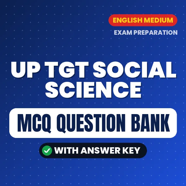 Crack UP TGT Social Science Exam with This MCQ Practice Book PDF in English – Instant Download