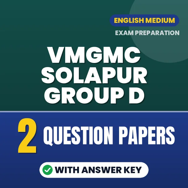 Boost Your VMGMC Solapur Group D Exam Score with 2 Question Papers with Answer Key in English – PDF eBook