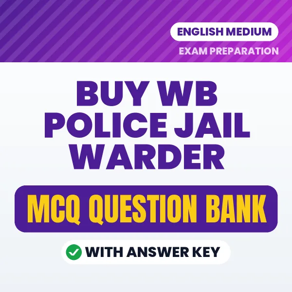 Buy WB Police Jail Warder Exam Objective Type Questions eBook in English – Latest Pattern MCQ Collection