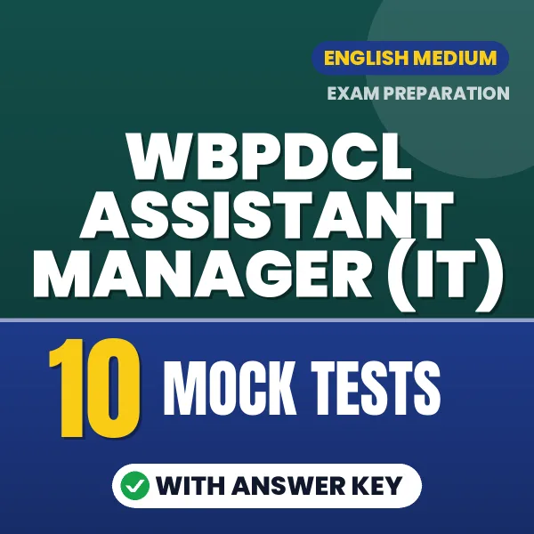 Latest Pattern WBPDCL Assistant Manager (IT) Mock Test eBook in English – 10 Mock Tests with Answer Key for Self-Assessment