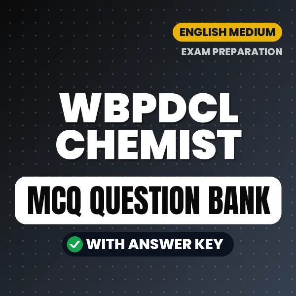 Crack WBPDCL Chemist Exam with This MCQ Practice Book PDF in English – Instant Download