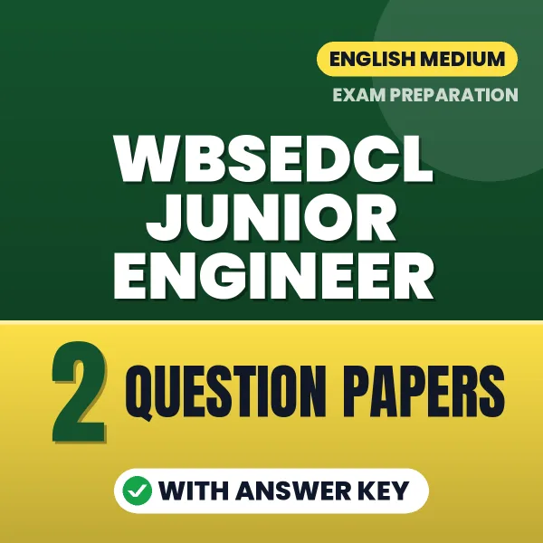 WBSEDCL Junior Engineer Exam Question Paper Series (English): 2 Exam-Like Question Papers with Answers