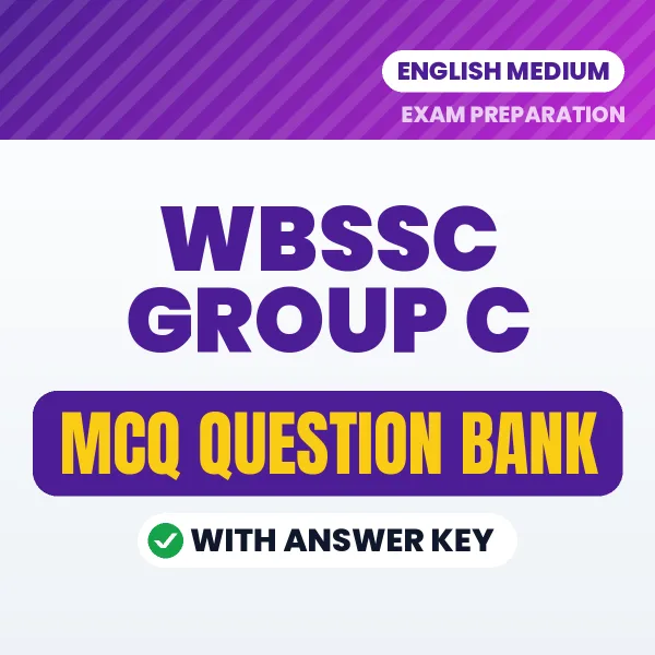 Crack WBSSC Group C Exam with This MCQ Practice Book PDF in English – Instant Download