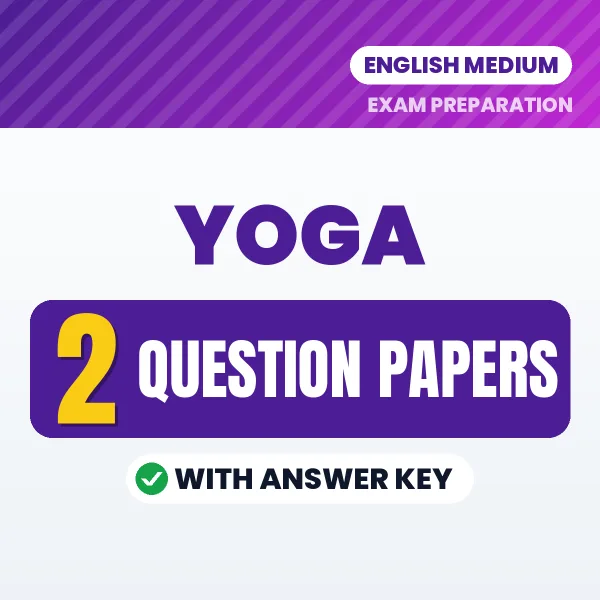 Boost Your Yoga Exam Score with 2 Question Papers with Answer Key in English – PDF eBook