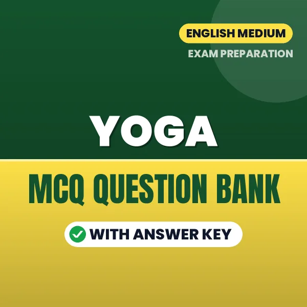 Best MCQ eBook for Yoga Exam in English | Selected Questions with Answer Key