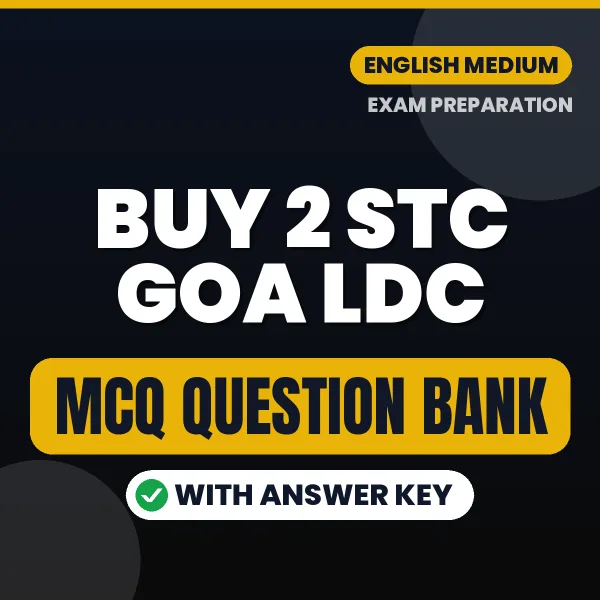 Buy 2 STC Goa LDC Exam Objective Type Questions eBook in English – Latest Pattern MCQ Collection