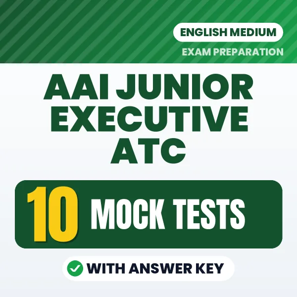 Boost Your AAI Junior Executive ATC Exam Score with 10 Mock Tests with Answer Key in English – PDF eBook