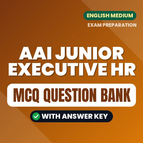 Crack AAI Junior Executive HR Exam with This MCQ Practice Book PDF in English – Instant Download