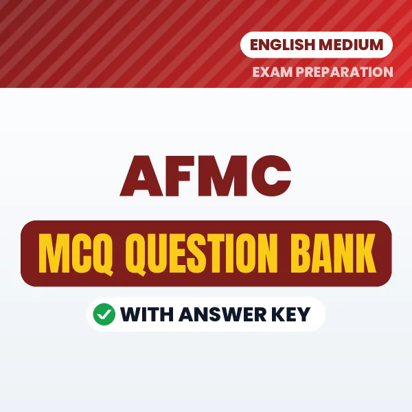 Crack AFMC Exam with This MCQ Practice Book PDF in English – Instant Download