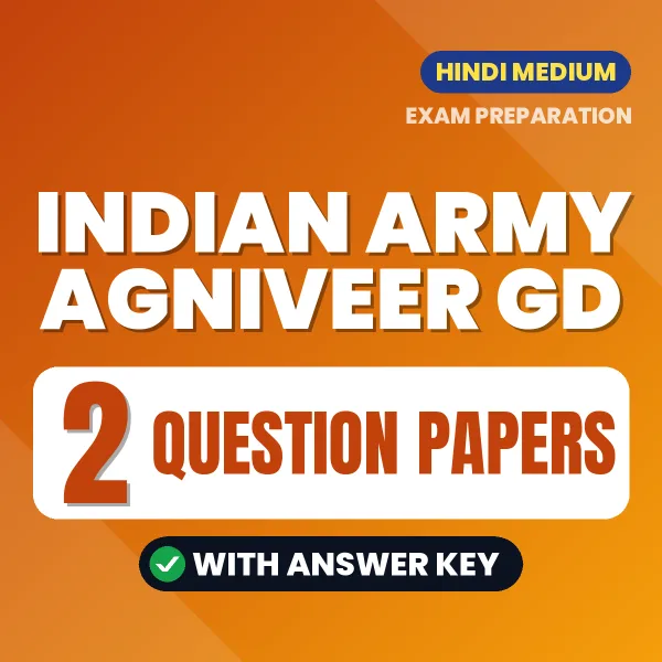 Boost Your Indian Army Agniveer GD Exam Score with 2 Question Papers with Answer Key in Hindi – PDF eBook