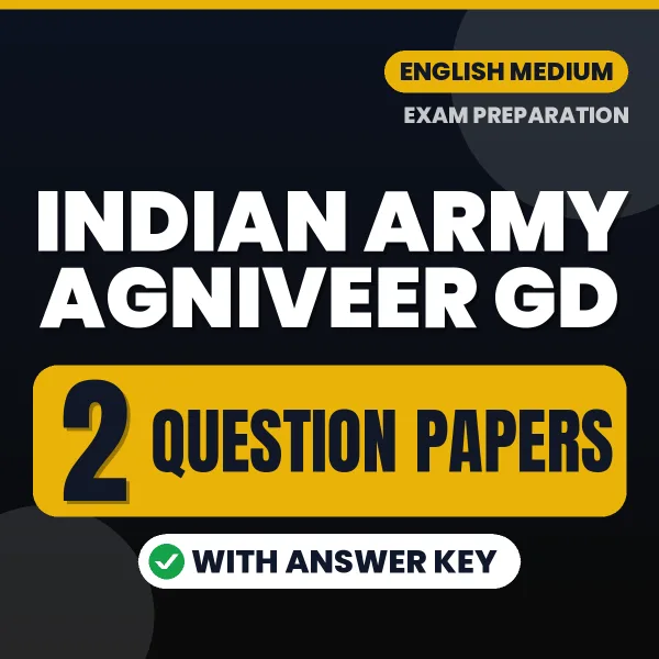 Indian Army Agniveer GD Question Paper PDF in English – 2 Full-Length Question Papers with Answer Key