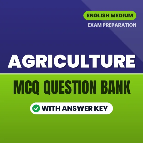 Download AGRICULTURE Exam MCQ PDF in English – Important Objective Questions with Answers