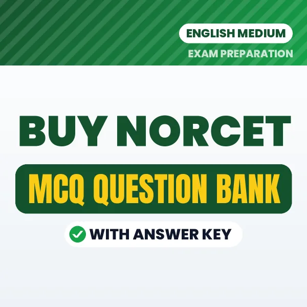 Buy NORCET Exam Objective Type Questions eBook in English – Latest Pattern MCQ Collection