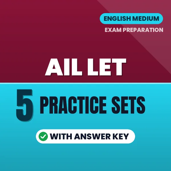 Boost Your AIL LET Exam Score with 5 Practice Sets with Answer Key in English – PDF eBook