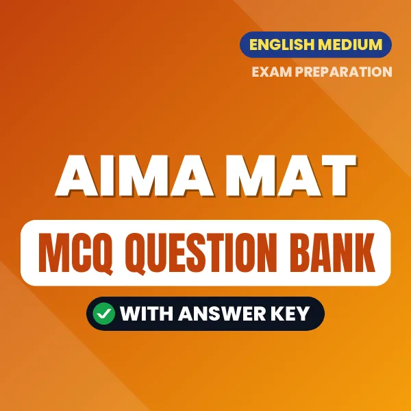 AIMA MAT MCQ with Answer Key Book PDF in English – Exam-Oriented Objective Questions for Quick Revision