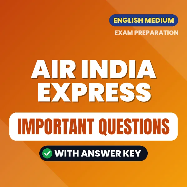 Air India Express Exam Guide PDF in English – Important Questions for Quick Revision