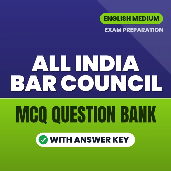 ALL India Bar Council MCQ with Answer Key Book PDF in English – Exam-Oriented Objective Questions for Quick Revision