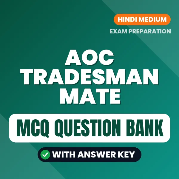 Crack AOC Tradesman Mate Exam with This MCQ Practice Book PDF in Hindi – Instant Download