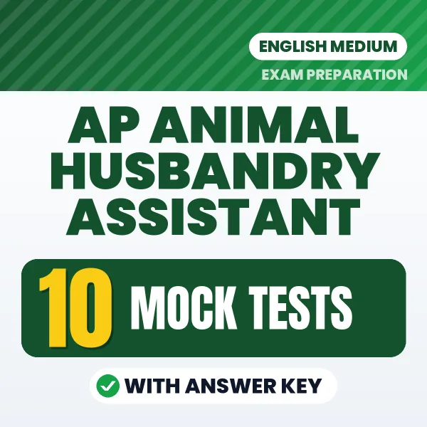 Boost Your AP Animal Husbandry Assistant Exam Score with 10 Mock Tests with Answer Key in English – PDF eBook