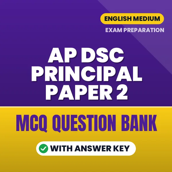 AP DSC Principal Paper 2 MCQ with Answer Key Book PDF in English – Exam-Oriented Objective Questions for Quick Revision