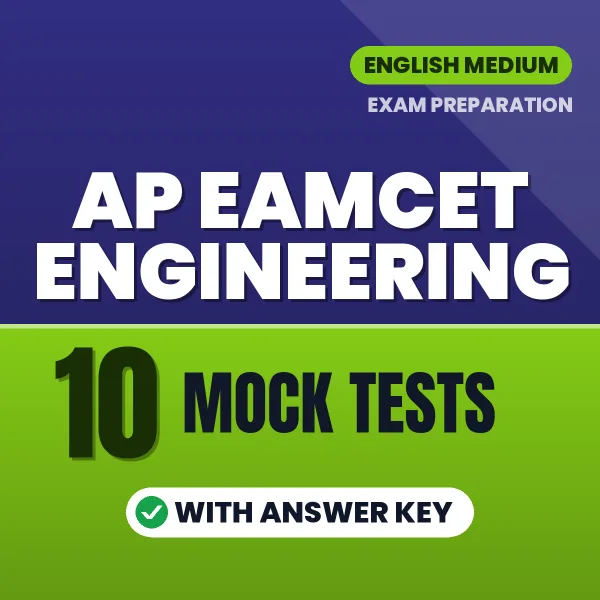 Latest Pattern AP EAMCET Engineering Mock Test eBook in English – 10 Mock Tests with Answer Key for Self-Assessment