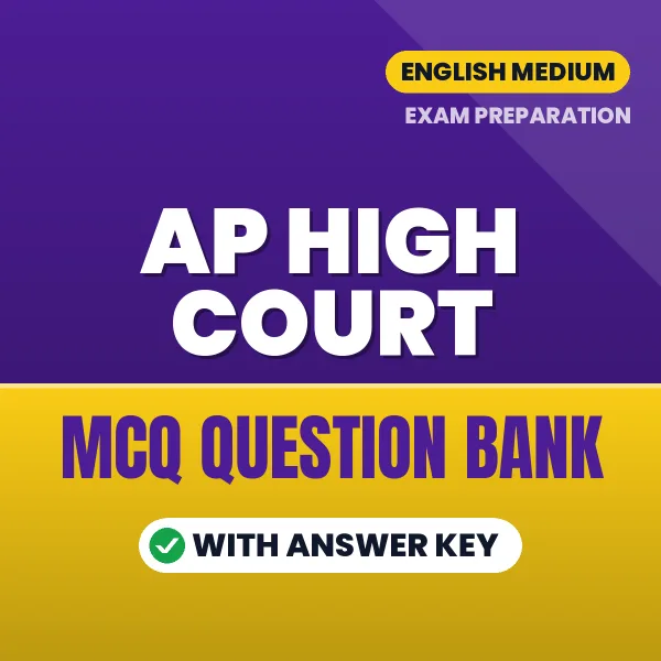 Prepare for AP High Court Exam with Multiple Choice Questions & Answers PDF in English