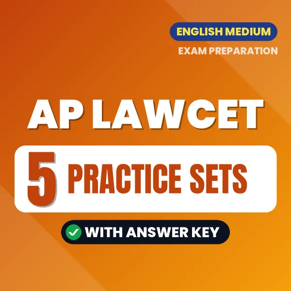 AP LAWCET Exam Practice Set Series (English): 5 Exam-Like Practice Sets with Answers