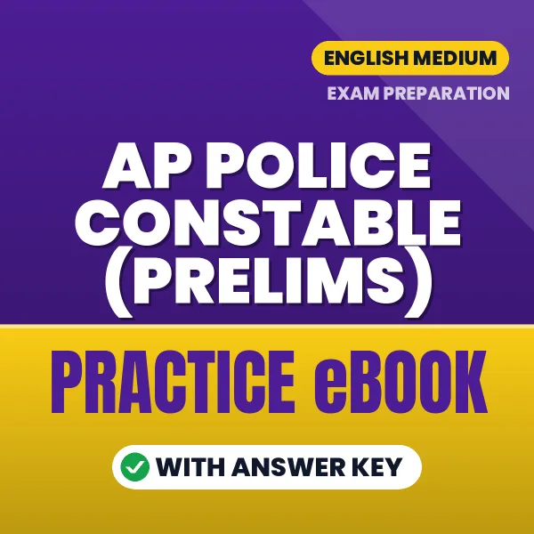 AP Police Constable (Prelims) Exam eBook PDF in English – Complete Practice Material for Smart Preparation