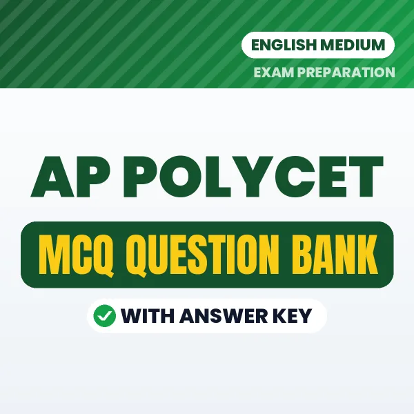 AP POLYCET Important MCQs with Answers (English) – Digital Question Bank for Exam Preparation